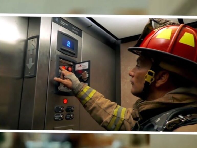 شروط ایمنی آسانسور در حین آش سوزی