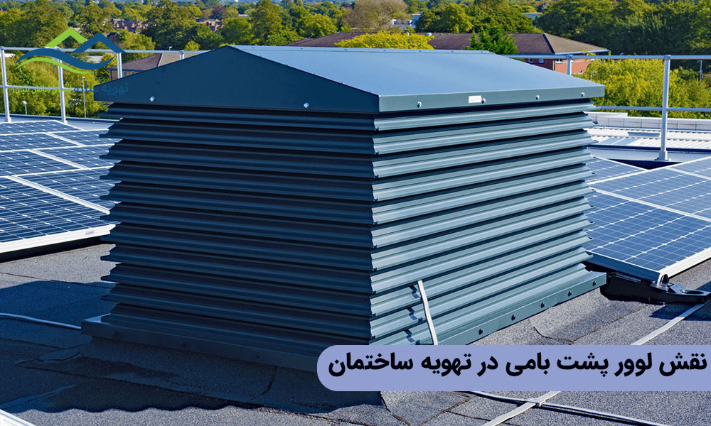 اهمیت استفاده از لوور پشت بامی و نقش لوور پشت بامی در تهویه ساختمان