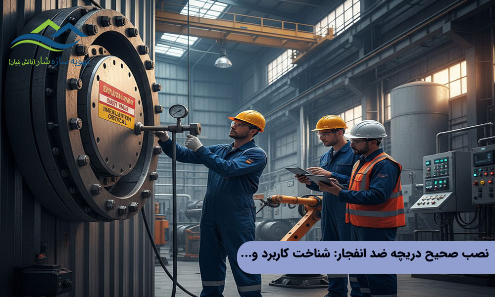 نصب صحیح دریچه ضد انفجار: شناخت کاربرد و عملکرد آن در محیط‌های صنعتی