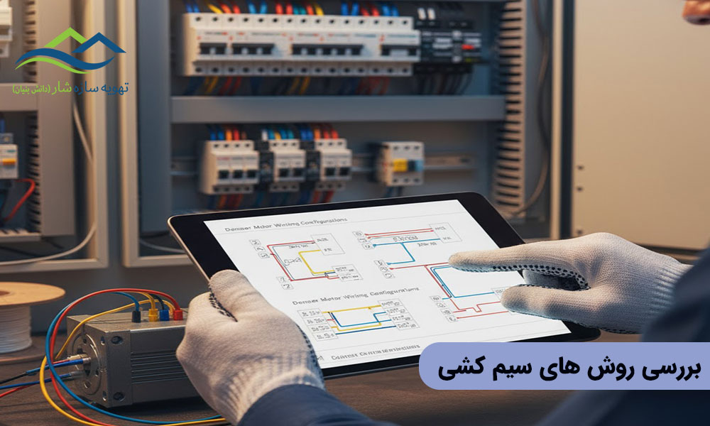 بررسی روش های سیم کشی