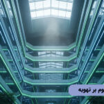 تأثیر ابعاد آتریوم بر تهویه