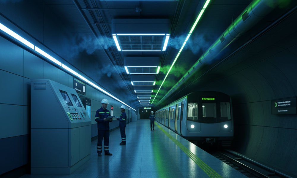 کاربرد دریچه های تهویه در صنعت حمل و نقل ریلی