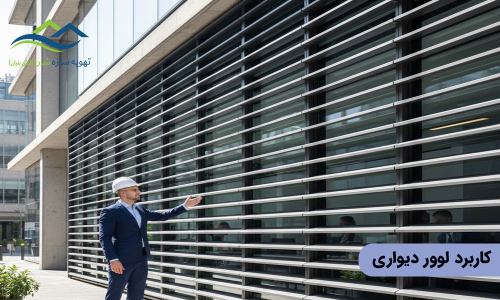 کاربرد لوور دیواری