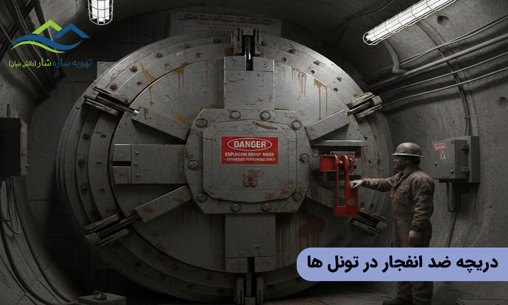 دریچه ضد انفجار در تونل ها