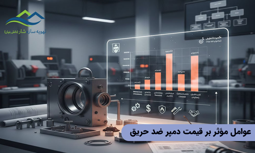 عوامل موثر بر قیمت انواع دمپر ضد حریق