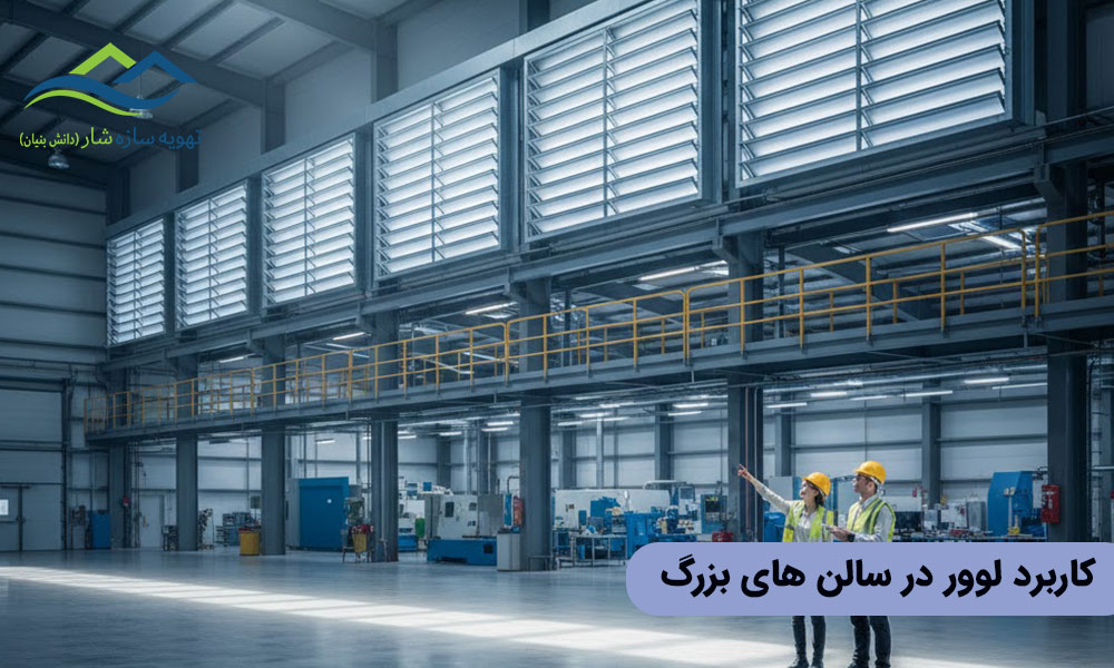 کاربرد لوور در سالن های بزرگ