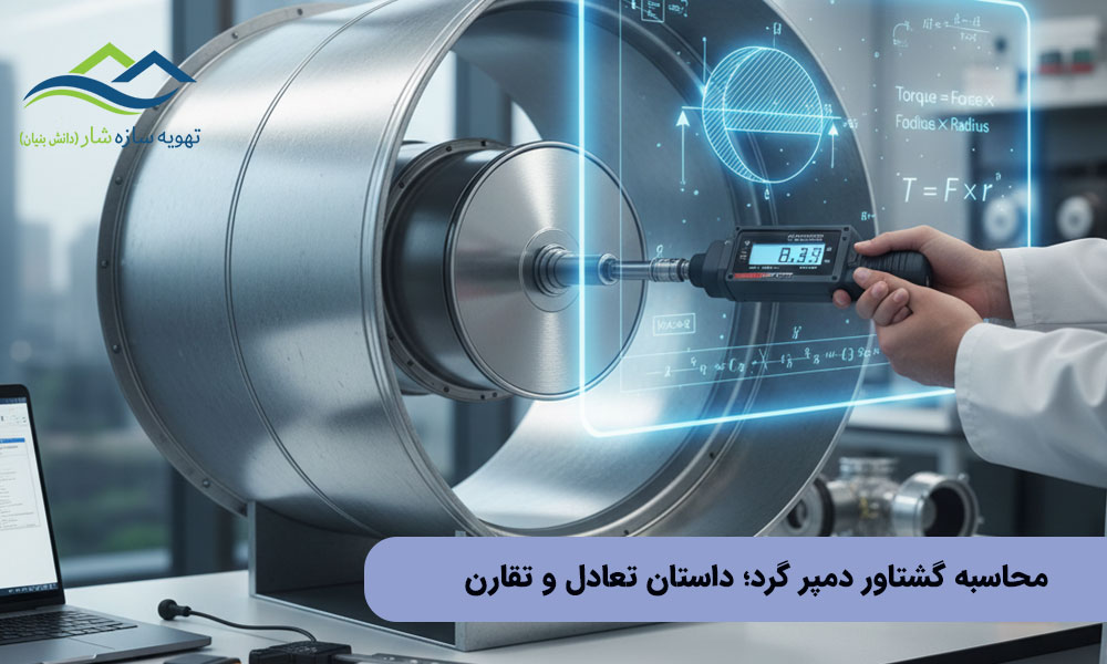 محاسبه گشتاور دمپر گرد؛ داستان تعادل و تقارن