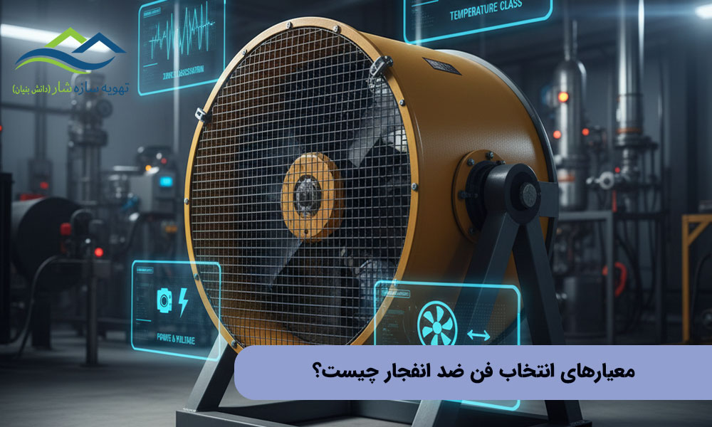 معیارهای انتخاب فن ضد انفجار چیست؟