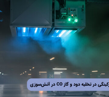 نقش دمپر پارکینگی در تخلیه دود و گاز CO در آتش‌سوزی